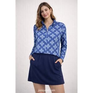 Sigrid Olsen Golf & Tennis Zip Pullover Sz Med Pickleball Activewear NWT